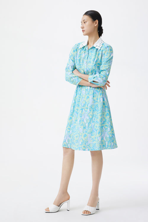 Lily - Robe - Vert Pomme