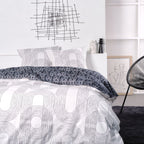 Sunshine - Parure De Lit Motif 13.40 - Blanc