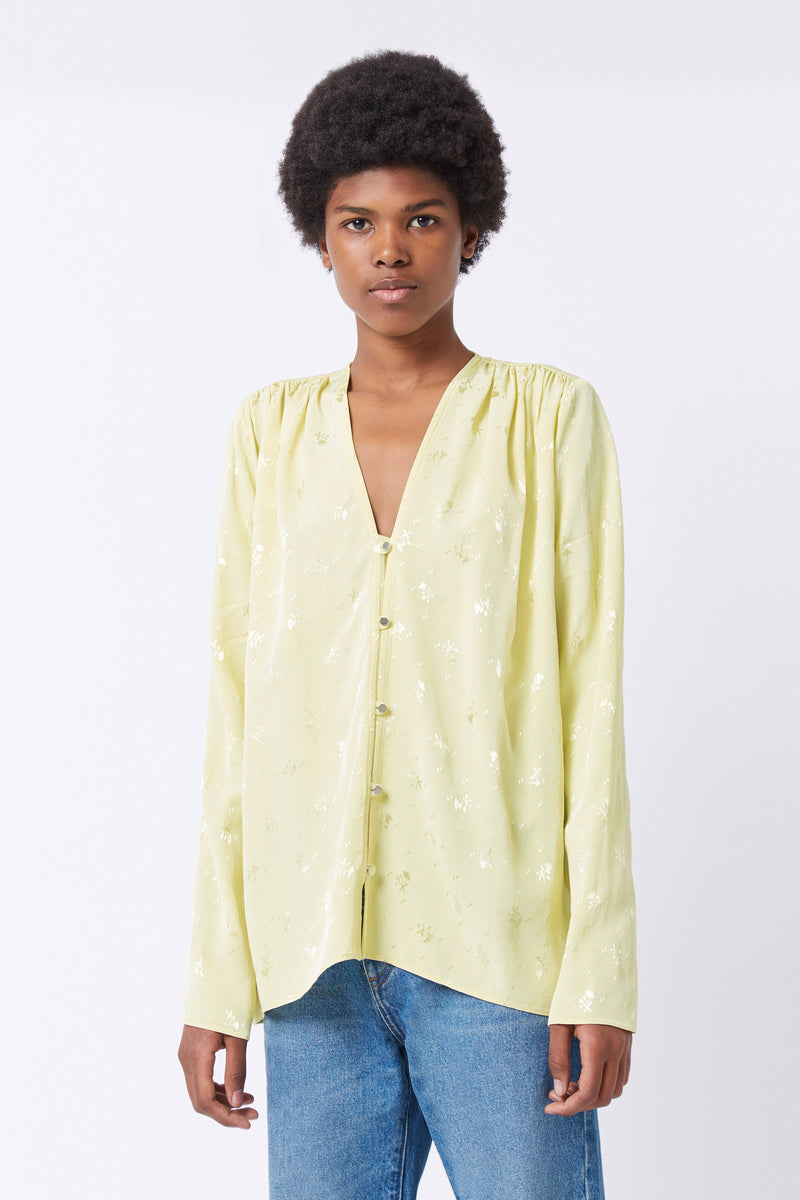 Blouses Doris Gift - uni LIGHT YELLOW