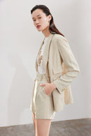 Lily - Blazer - Beige