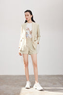 Lily - Blazer - Beige