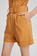 Lily - Short - Brun Doré