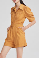 Lily - Short - Brun Doré