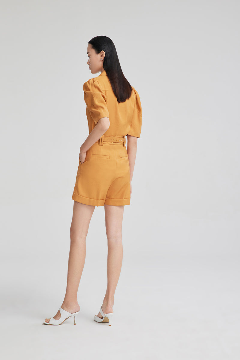 Lily - Short - Brun Doré