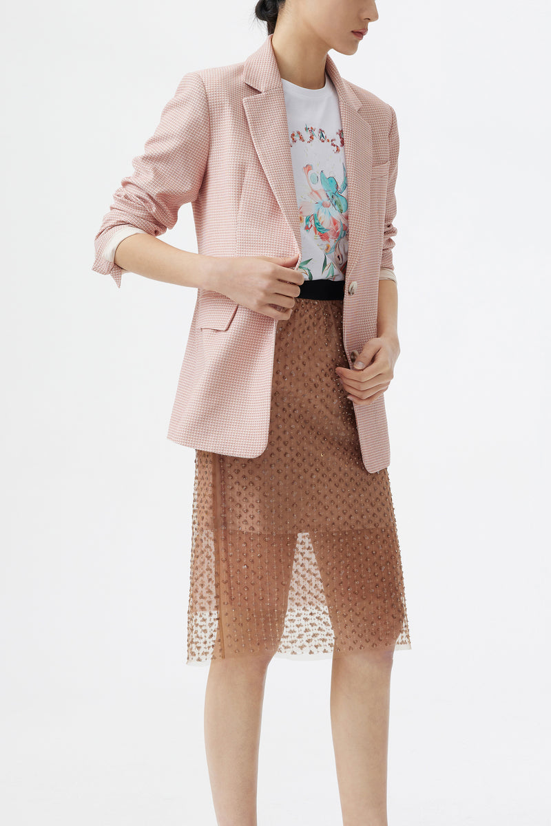 Lily - Jupe - Rose Pâle