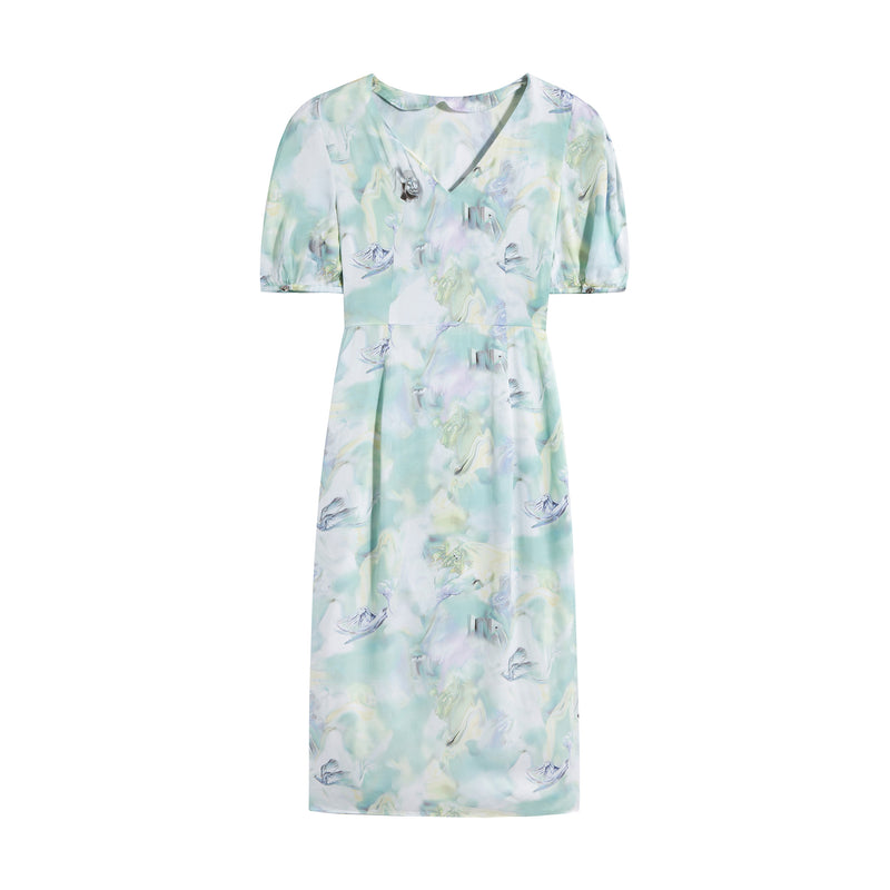 Lily - Robe - Vert Menthe
