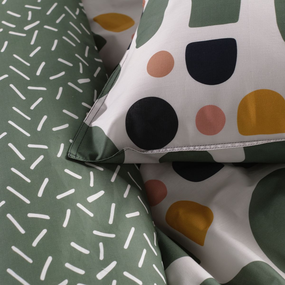 Sunshine - Patterned Bedding Set 13.48 - White