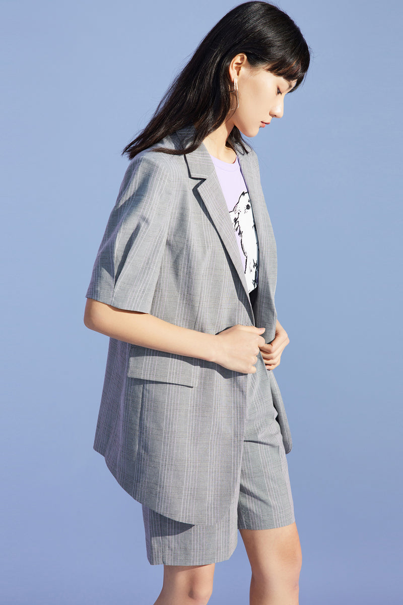 Lily - Blazer - Gris