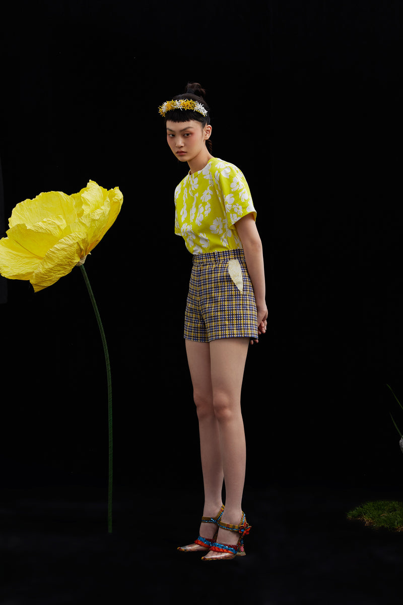 Lily - Short - Jaune Vif