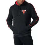 Sweat À Capuche New Era Chicago Bulls Stripe Piping