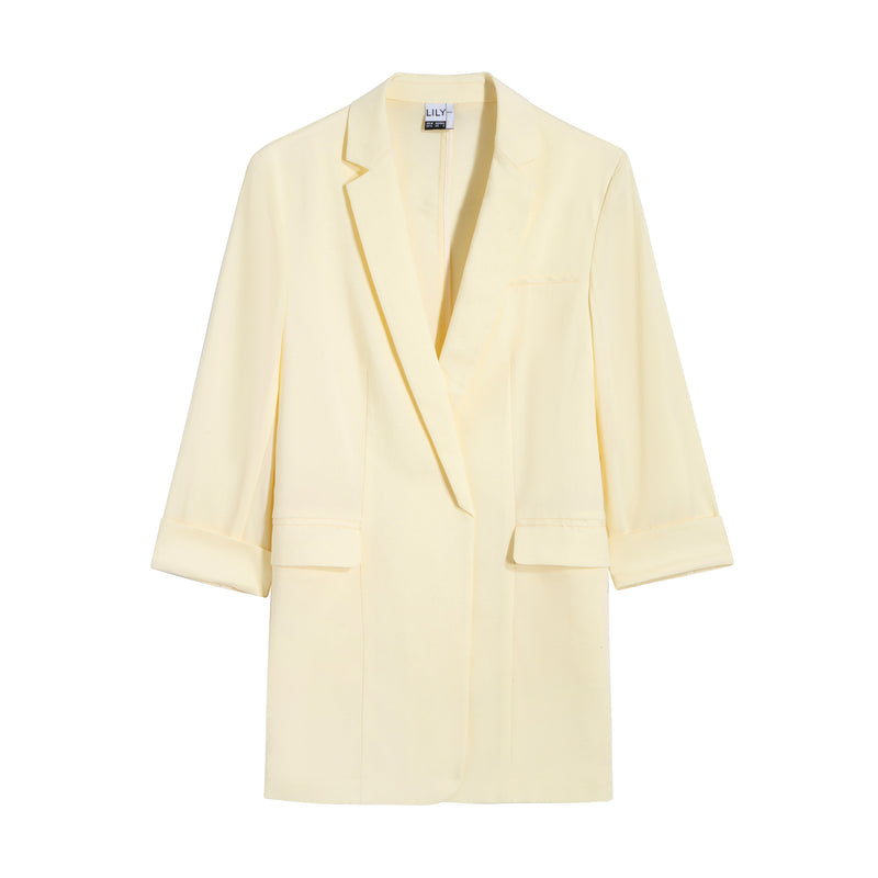 Lily - Blazer - Jaune Fluo