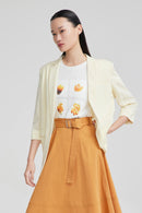 Lily - Blazer - Jaune Fluo