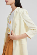 Lily - Blazer - Jaune Fluo