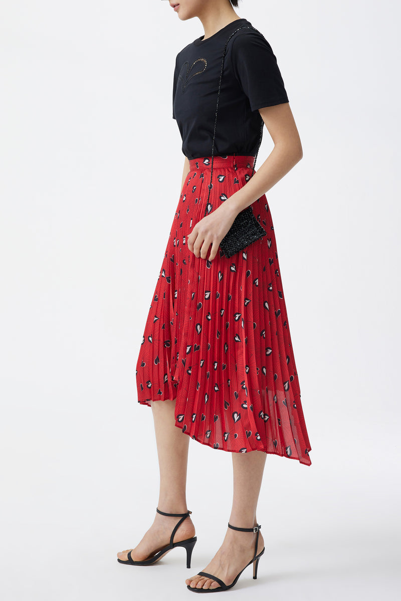 Lily - Jupe - Rouge Vif