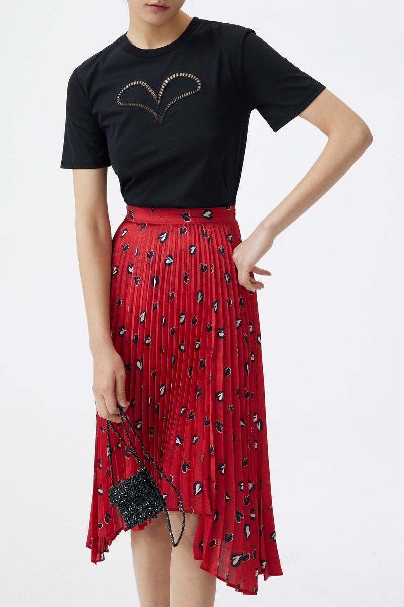 Lily - Jupe - Rouge Vif