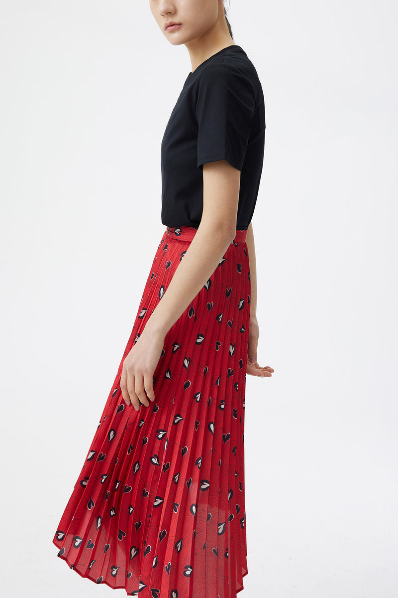 Lily - Jupe - Rouge Vif