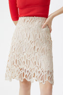 Lily - Jupe - Camel Clair