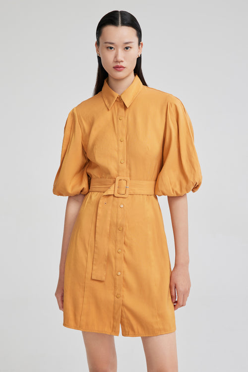 Lily - Robe - Brun Doré