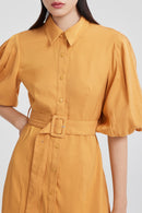 Lily - Robe - Brun Doré