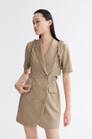 Lily - Robe - Marron