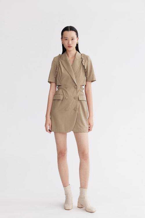 Lily - Robe - Marron