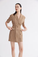 Lily - Robe - Beige Clair Café