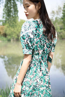 Lily - Robe - Vert Pâle