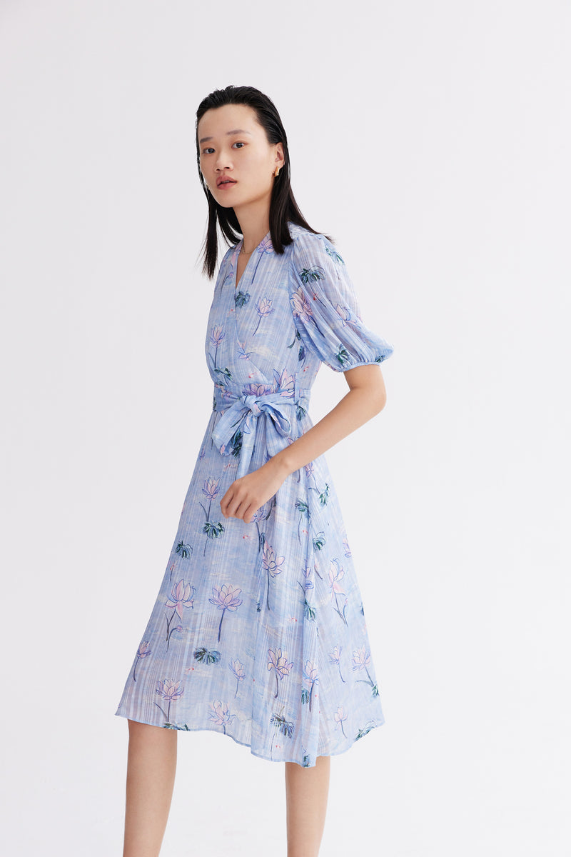 Lily - Robe - Bleue
