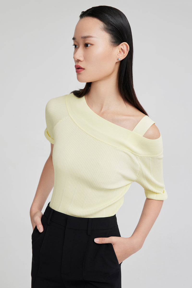 Lily - Tricots - Jaune Fluo