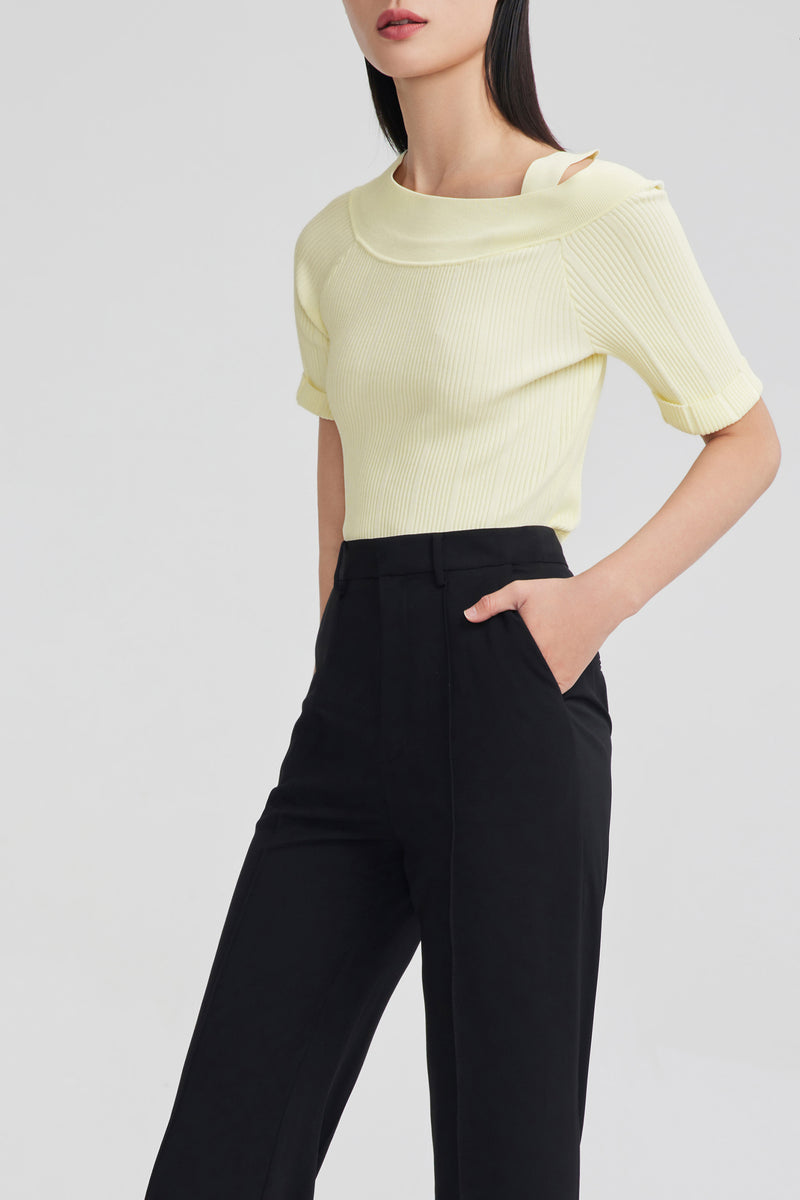 Lily - Tricots - Jaune Fluo