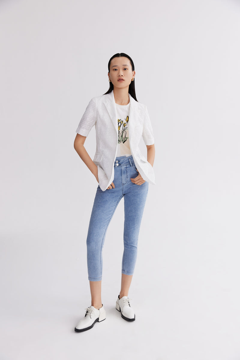 Lily - Blazer - Blanc