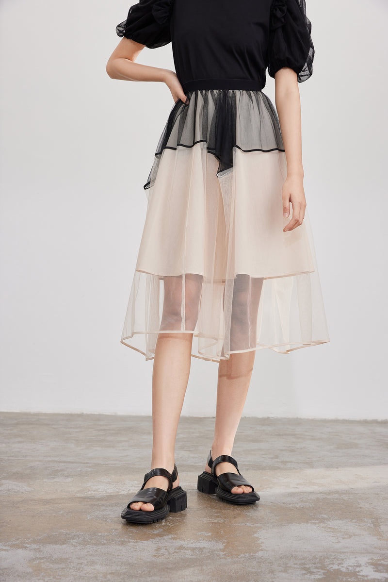 Lily - Jupe - Beige Clair