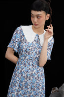 Lily - Robe - Bleu Lac