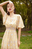 Lily - Robe - Gingembre