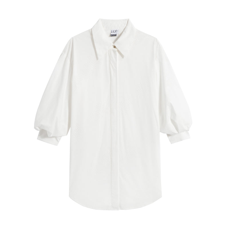 Lily - Chemise - Blanche