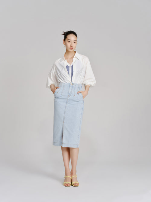 Lily - Chemise - Blanche