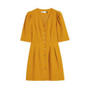 Lily - Robe - Jaune Mangue