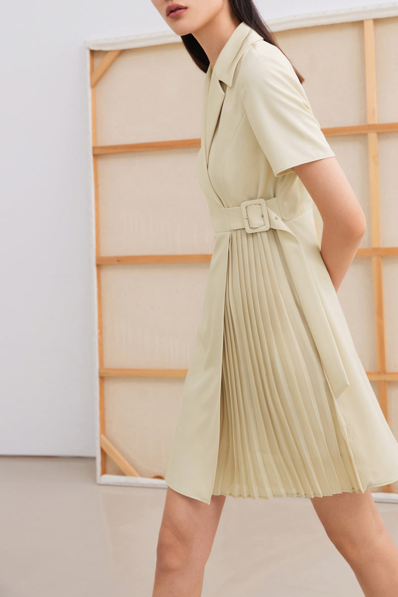 Lily - Robe - Jaune Clair