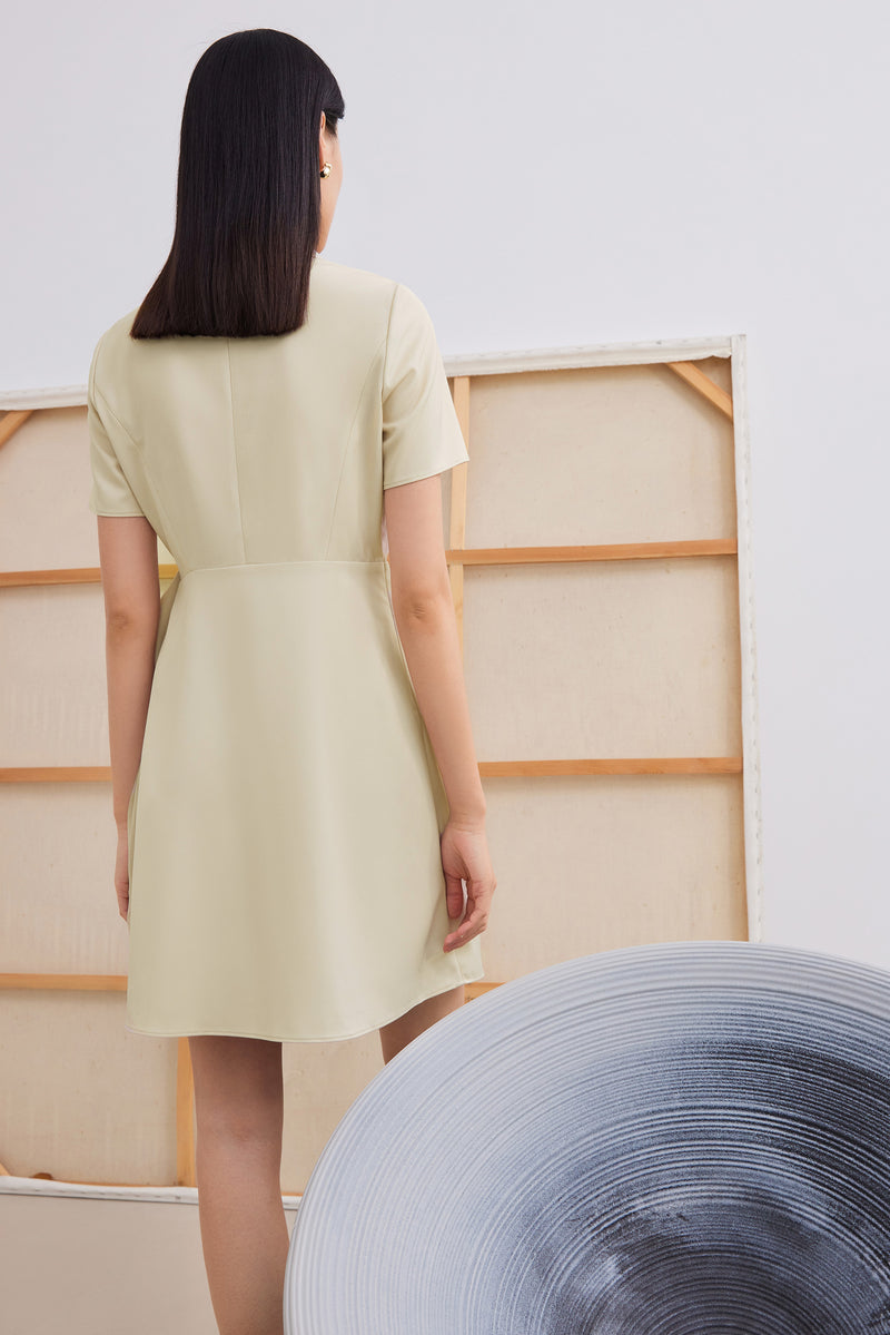 Lily - Robe - Jaune Clair