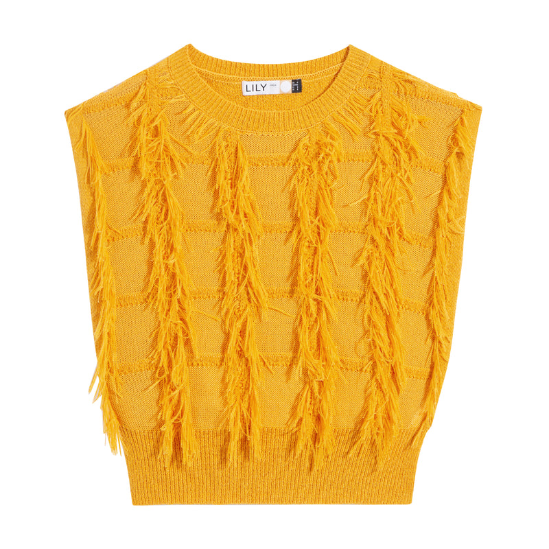 Lily - Tricots - Jaune Mangue