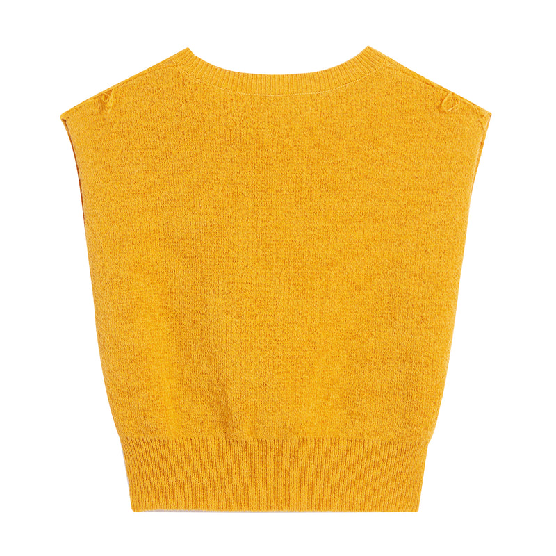 Lily - Tricots - Jaune Mangue