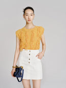 Lily - Tricots - Jaune Mangue