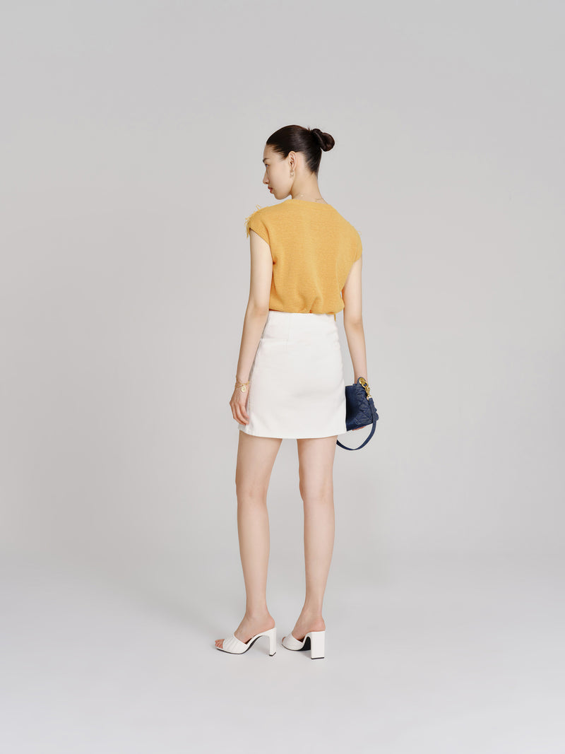 Lily - Tricots - Jaune Mangue