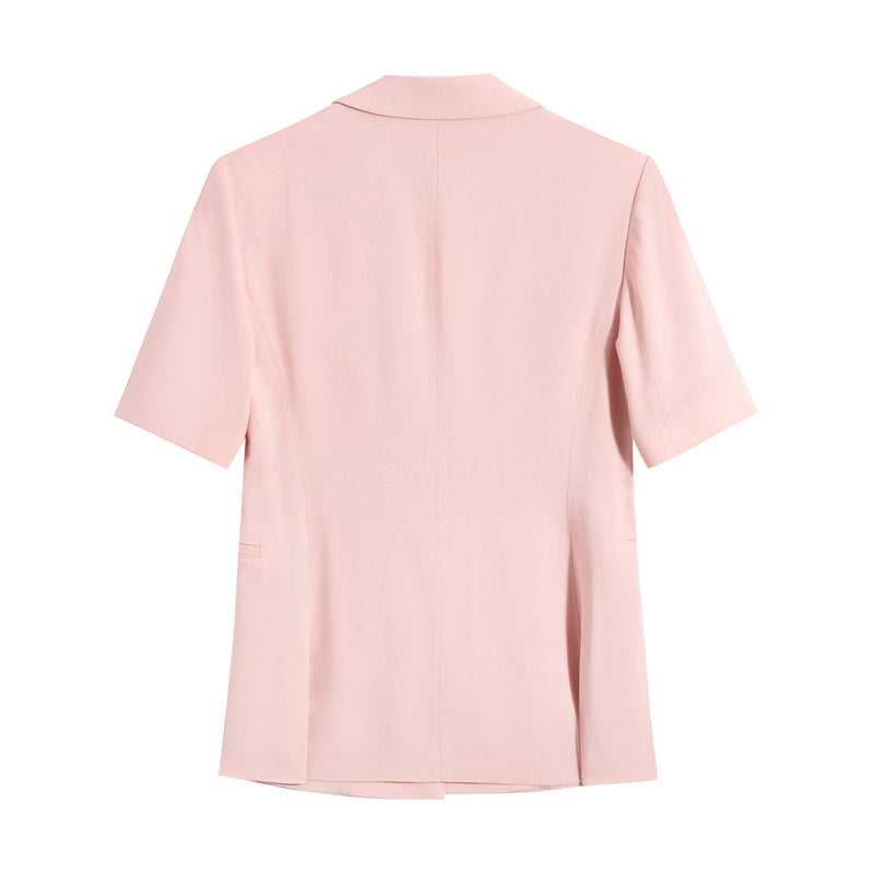 Lily - Blazer - Rose Foncé