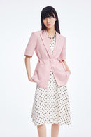 Lily - Blazer - Rose Foncé