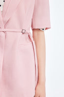 Lily - Blazer - Rose Foncé