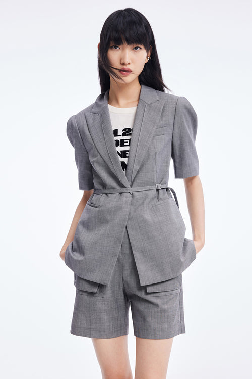 Lily - Blazer - Gris