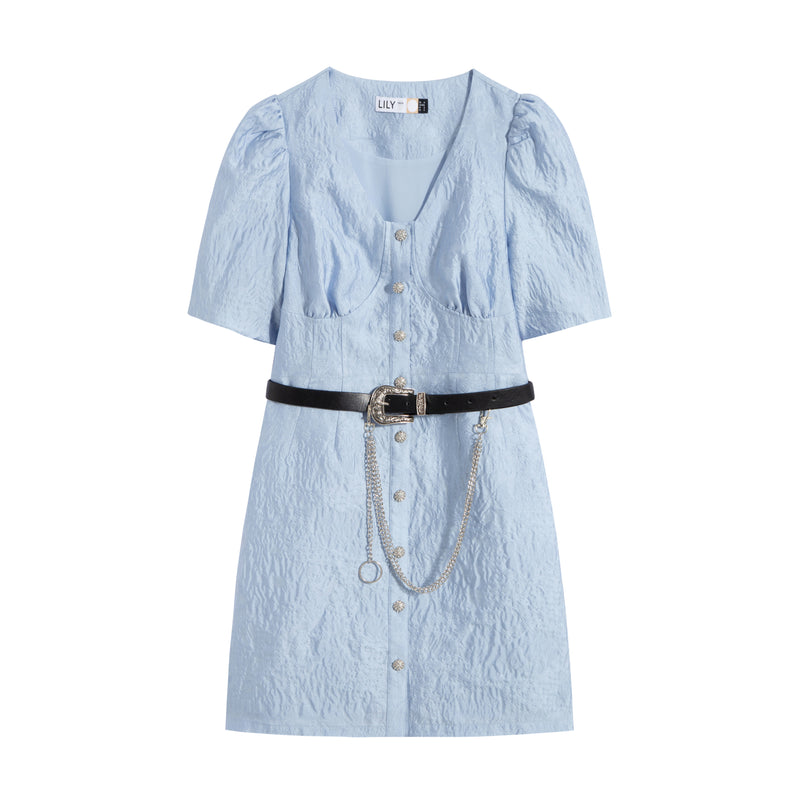 Lily - Robe - Bleue