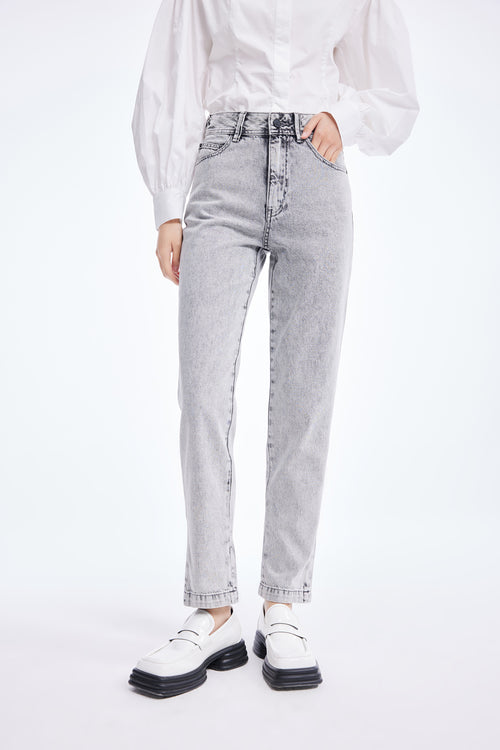 Lily - Pantalon - Gris Clair
