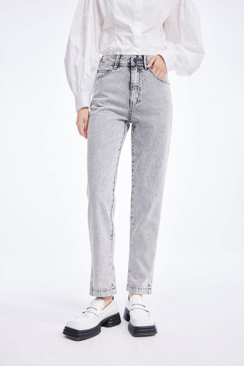 Lily - Pantalon - Gris Clair